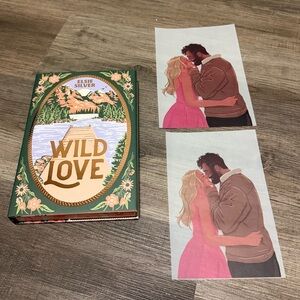 SIGNED Wild Love by Elsie Silver | Bookish Box Darkly | Character Art Inserts